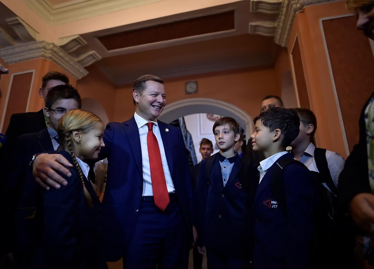 Олег Ляшко в лицее