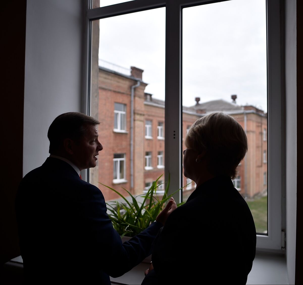 Олег Ляшко в лицее