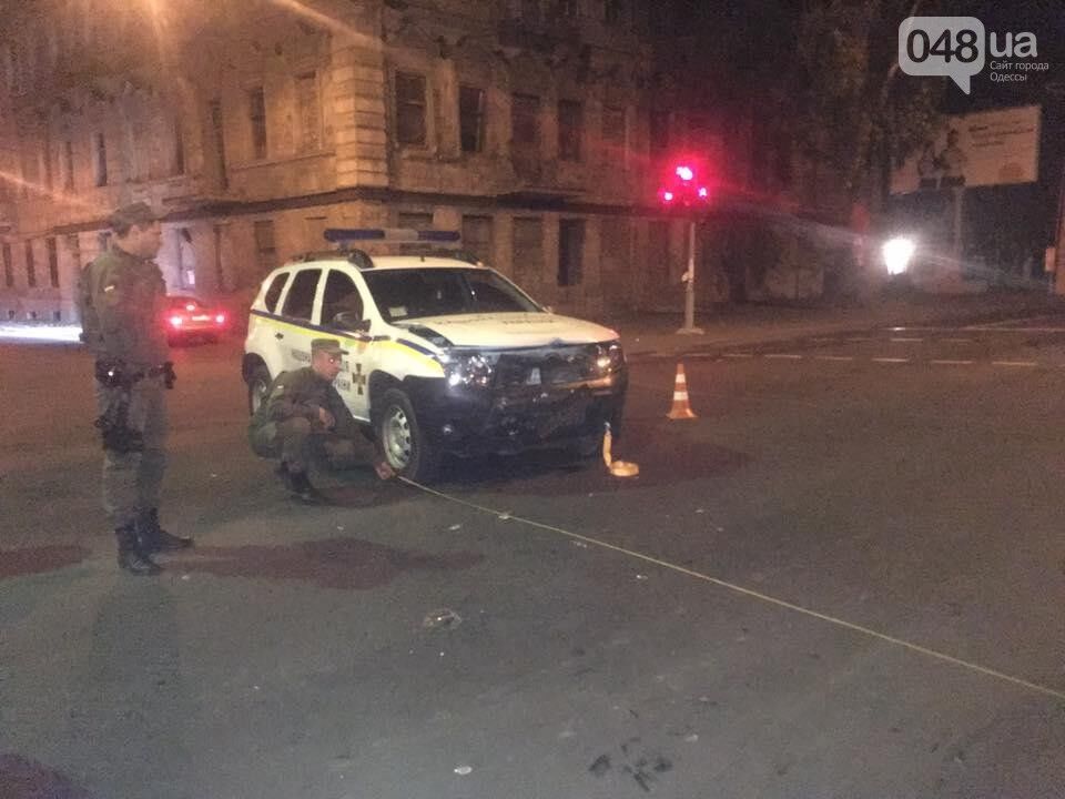В Одессе бойцы Нацгвардии устроили ДТП на служебном авто