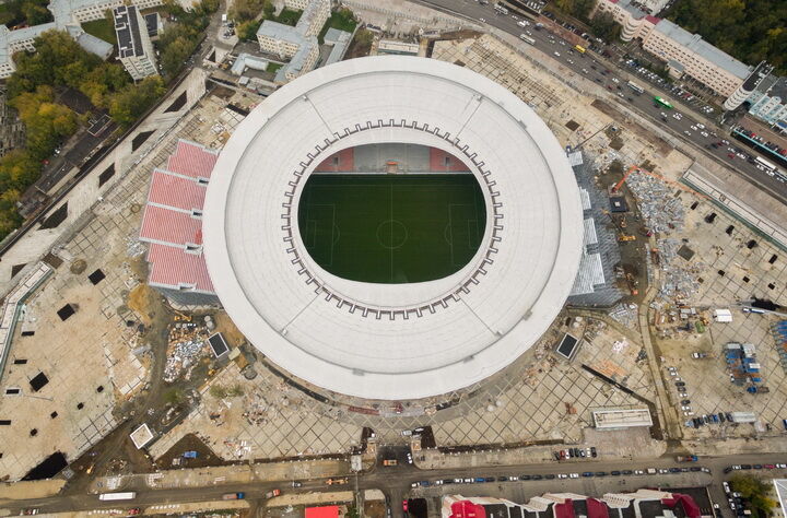 "Трибуна для квиддича". В сети высмеяли странный стадион в России построенный к ЧМ-2018 - опубликованы фото