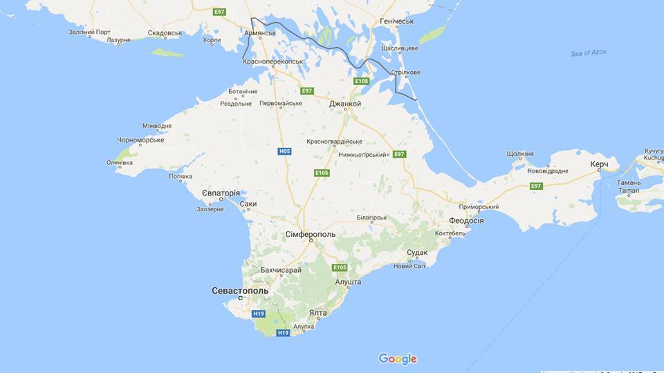 Google офіційно визнав окупацію Криму?