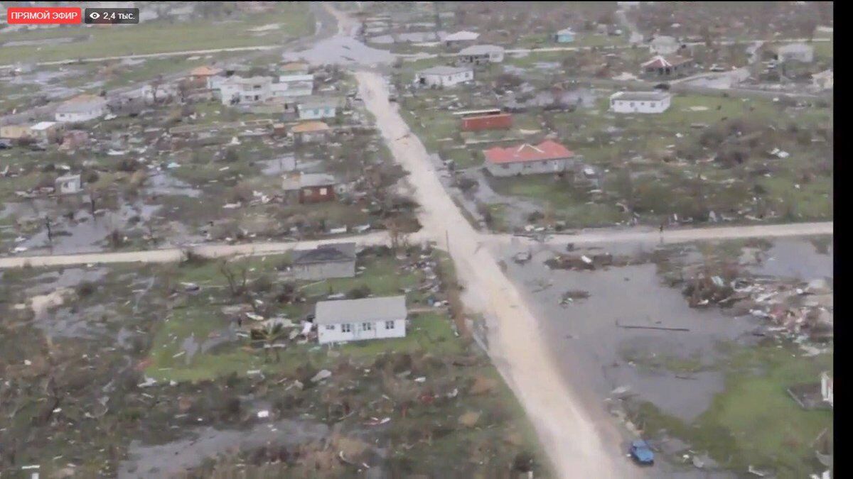 Сен-Мартен и Барбуда уничтожены: мощнейший ураган обрушился на Карибские острова