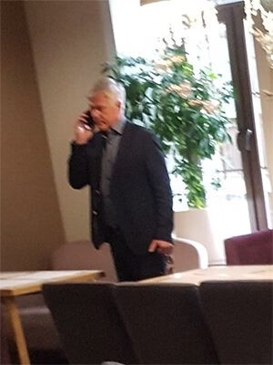 Александр,пришедший на встречу с руководствоv УГВ