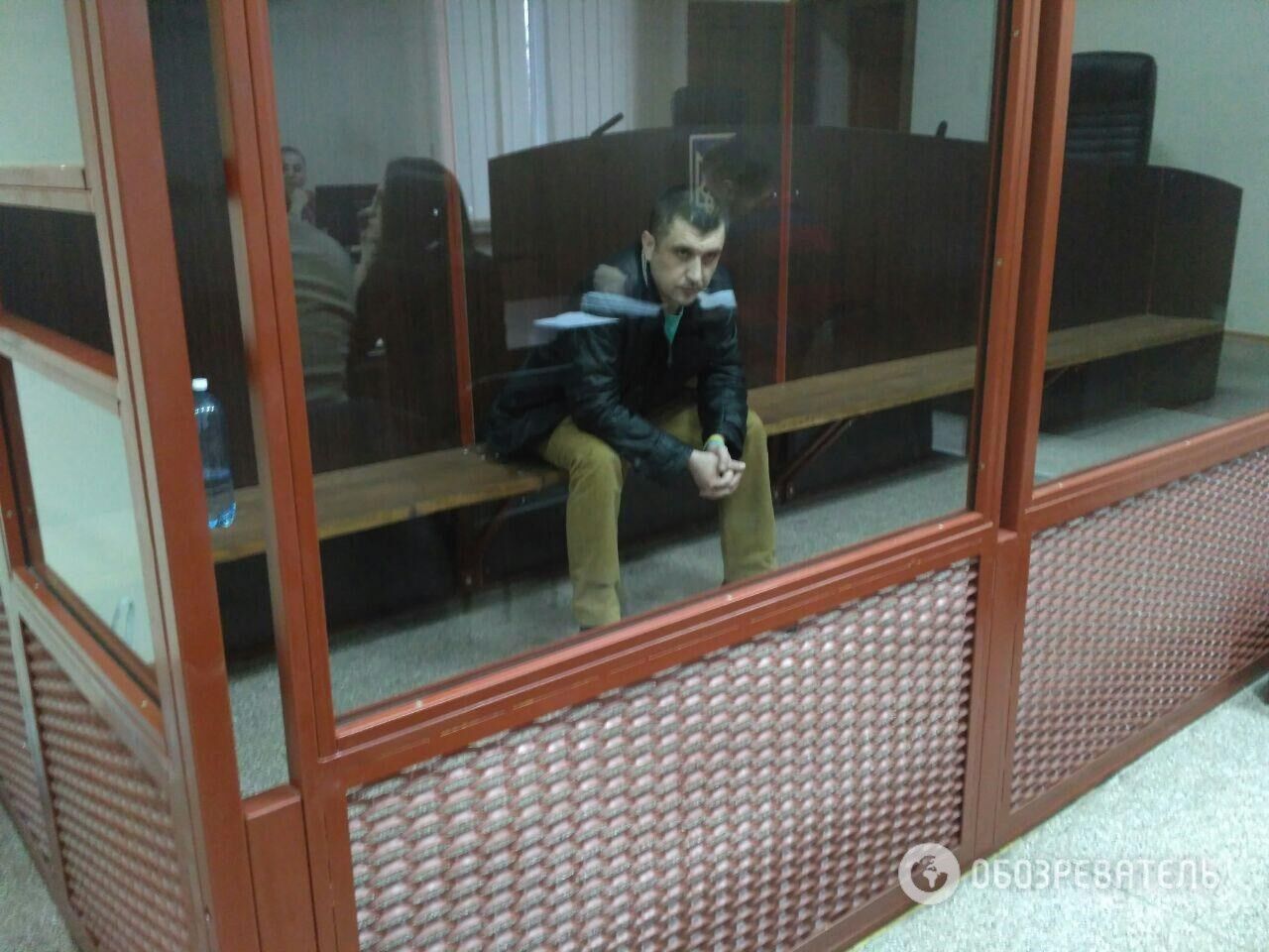 Дмитрий Россошанский во время судебного заседания 27 декабря