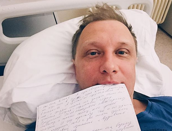 Сергій Горобченко в лікарні