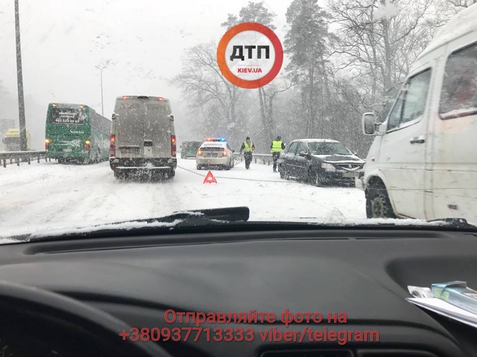 Київ застряг у заторах