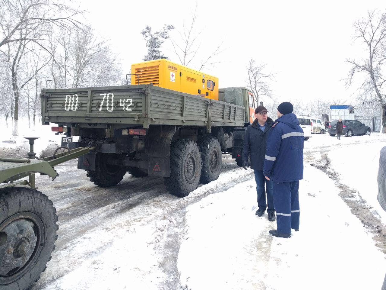 Степанов доставил дизель-генераторы в Арциз для возобновления работы больницы и водоканала