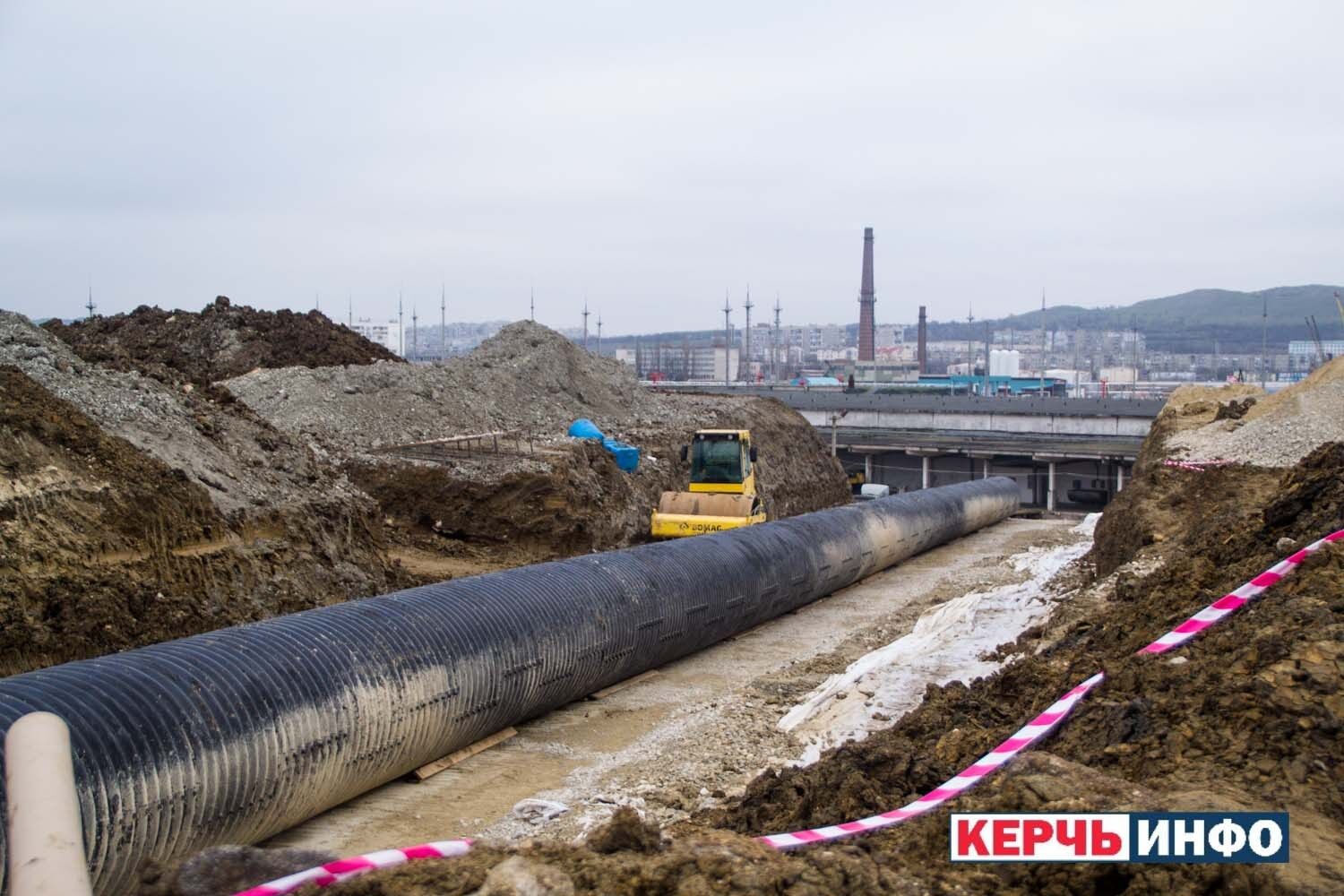 Строительство Керченского моста в Крыму: появились новые фото