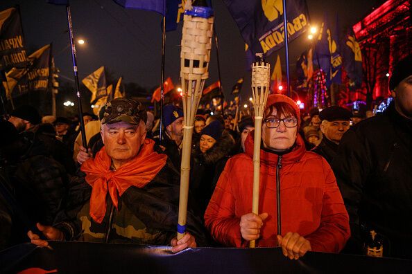 Смолоскипна хода на честь Бандери: опублікований яскравий фоторепортаж