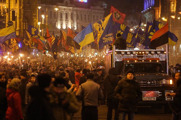 Смолоскипна хода на честь Бандери: опублікований яскравий фоторепортаж