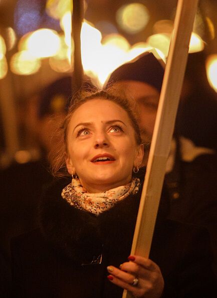 Факельное шествие в честь Бандеры: опубликован яркий фоторепортаж