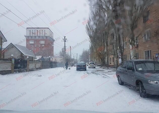 Взрыв в Бердянске