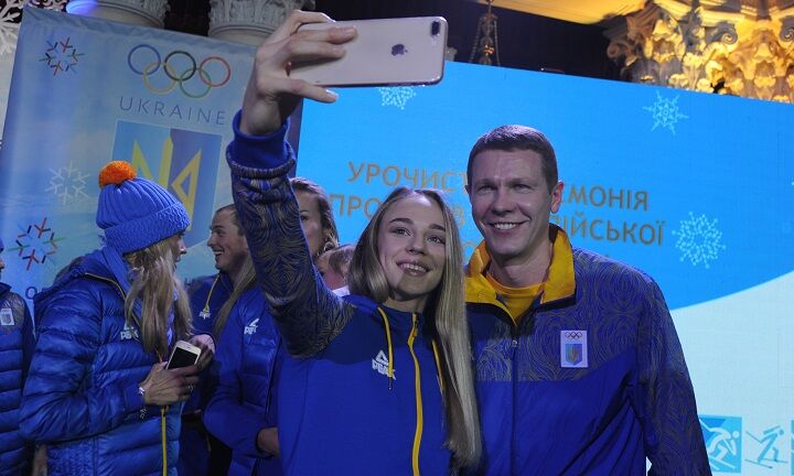 Олимпийская форма сборной Украины