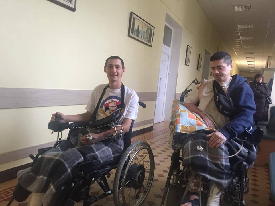 В киевском госпитале нужна помощь раненым бойцам АТО