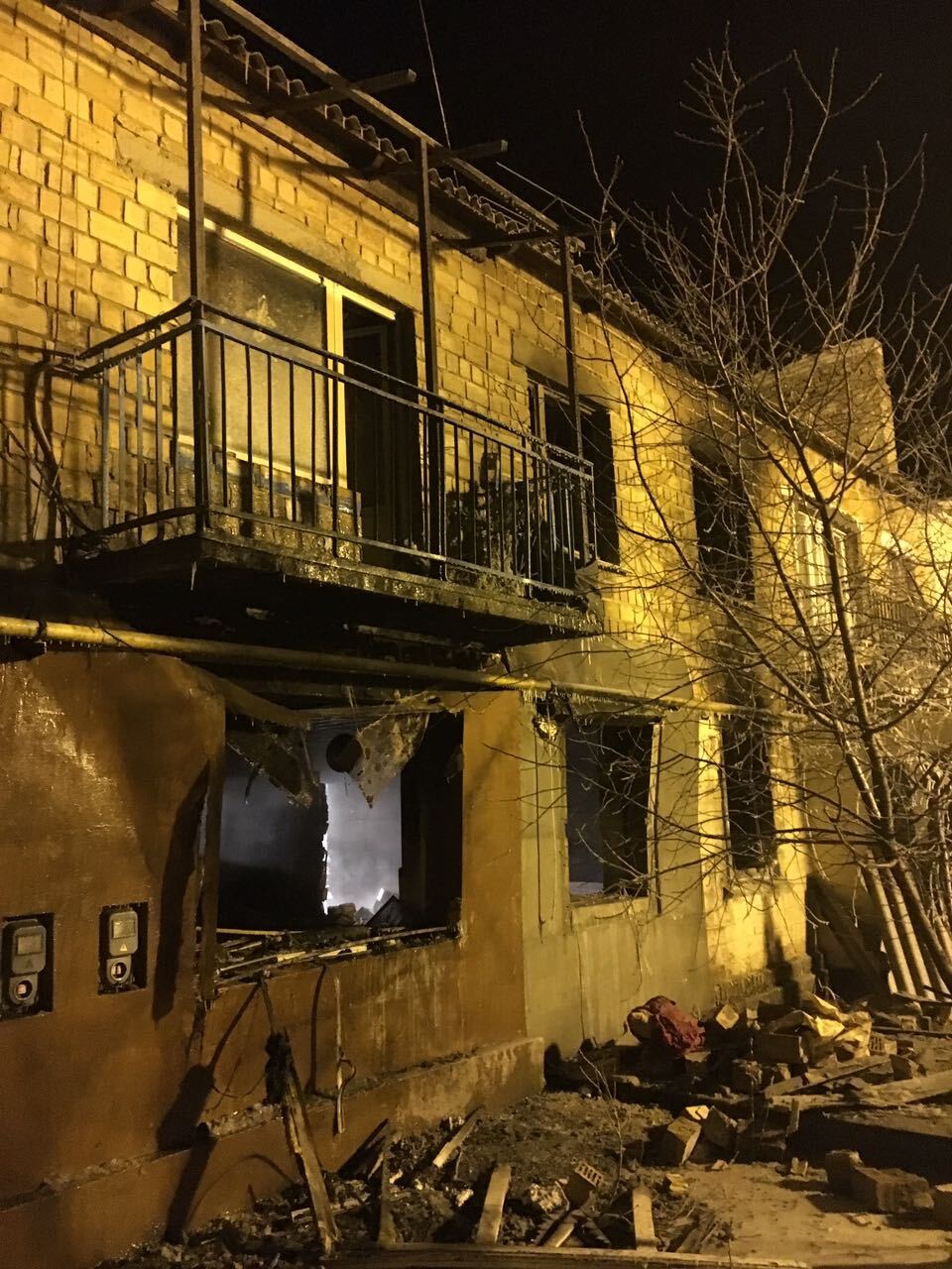 З'явилися моторошні фото з місця вибуху на Київщині