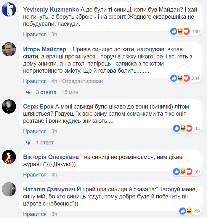 "Всі синиці - пі*араси": нардеп порвав мережу курйозним постом про українців