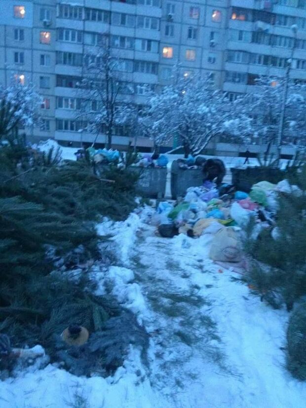 Місто перетворилося на смітник: у Черкасах стався сміттєвий колапс. Фотофакт