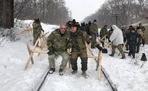 "Блокадники" Вано Надірадзе і Володимир Парасюк