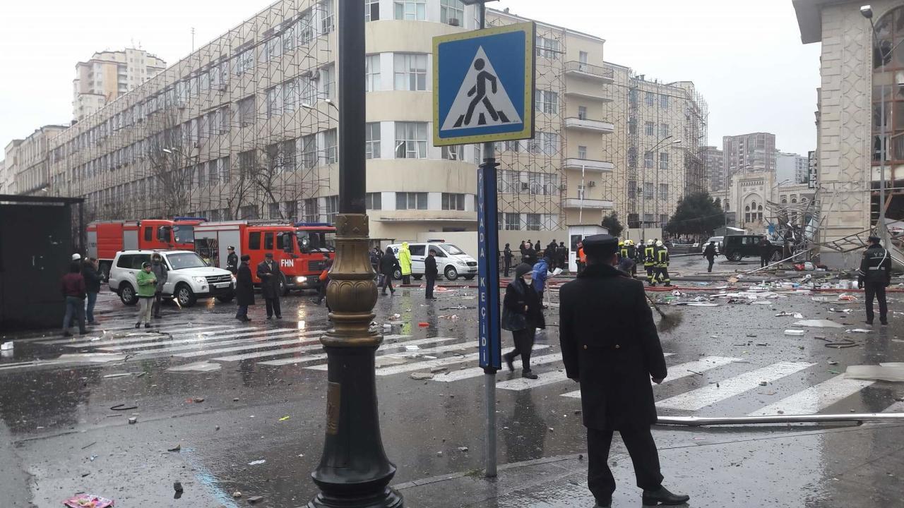 У центрі Баку прогримів потужний вибух: усі подробиці