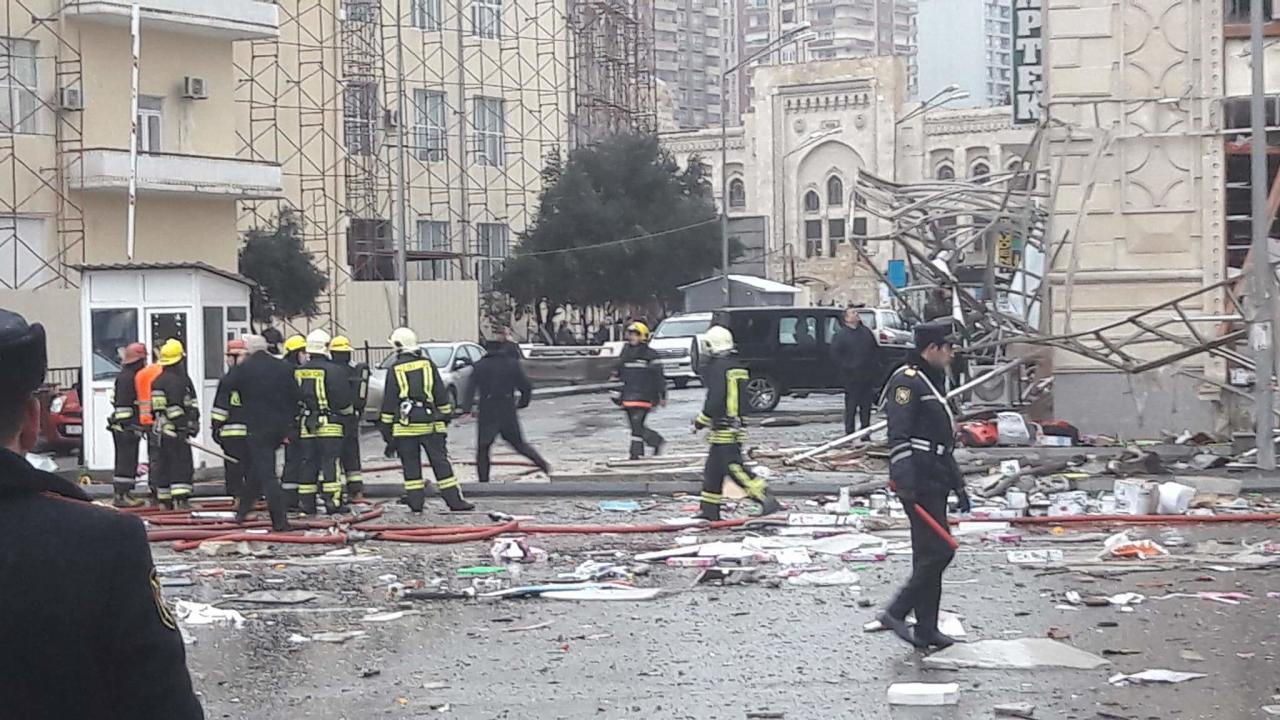 В центре Баку прогремел мощный взрыв: все подробности
