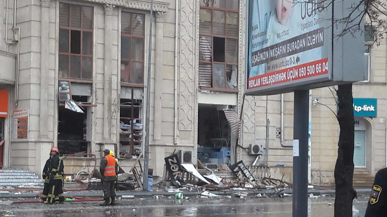 В центре Баку прогремел мощный взрыв: все подробности