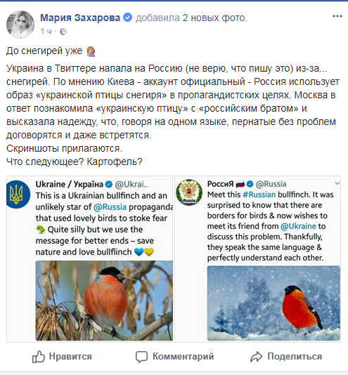 Маразм міцнішав: в Росії поскаржилися на нападки України через снігурів