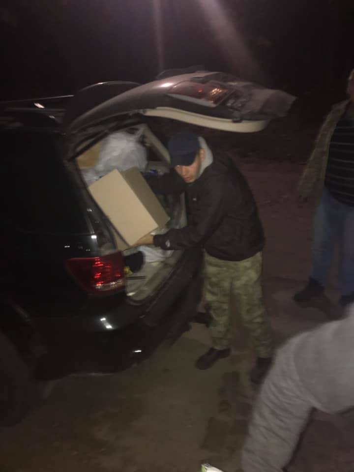 Появились фото ночлега эвакуированных из Ични