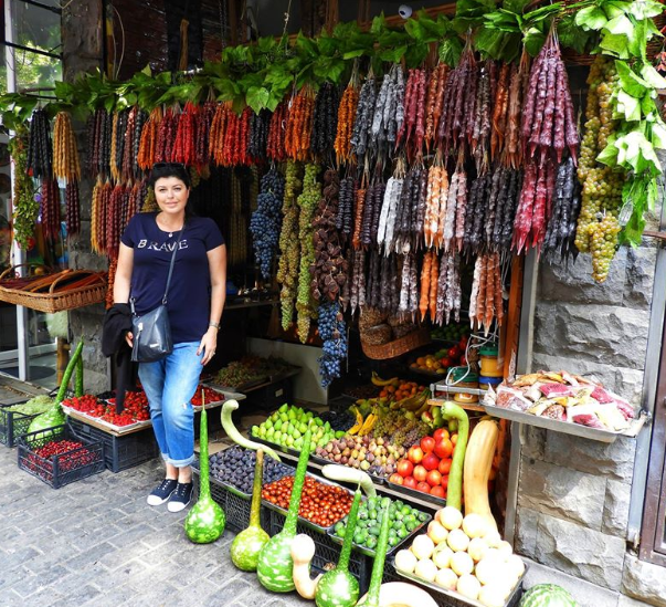 Рынок в Тбилиси (Грузия)