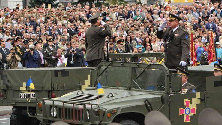 Парад до Дня Незалежності у Києві, 2018 рік