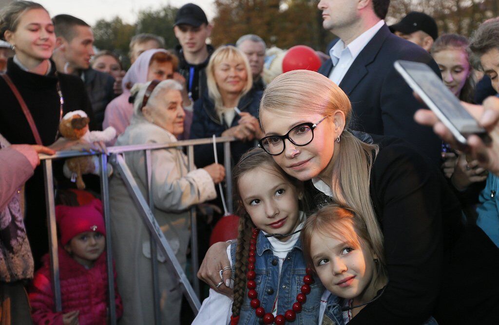 Юлія Тимошенко у Павлограді