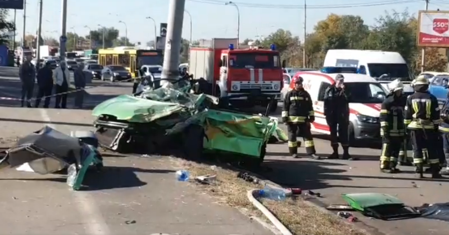 в Києві ДТП на проспекті шухевича