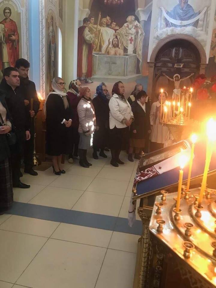 Тимошенко отметила Покрову на Донбассе: фото