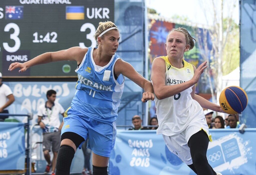 Украинки не смогли выйти в полуфинал Юношеской Олимпиады в баскетболе 3х3