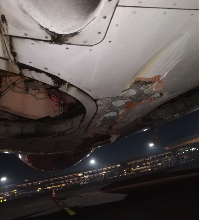 В Індії літак із пасажирами врізався у стіну: в мережі скандал