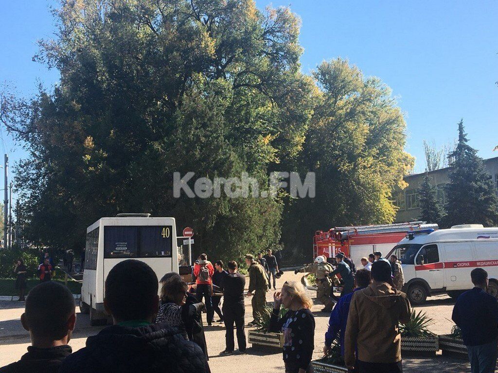 ''Там люди з автоматами'': з'явилися подробиці з місця вибуху у Керчі