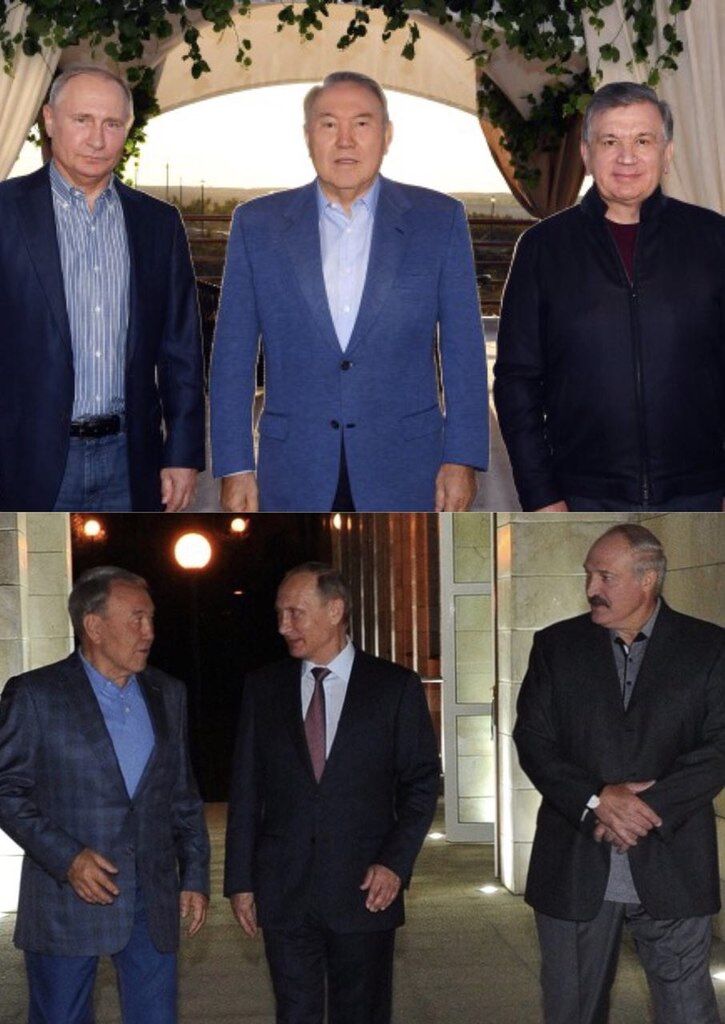 "На табуреточку поставили": Путіна підняли на сміх за махінації зі зростом. Фотофакт