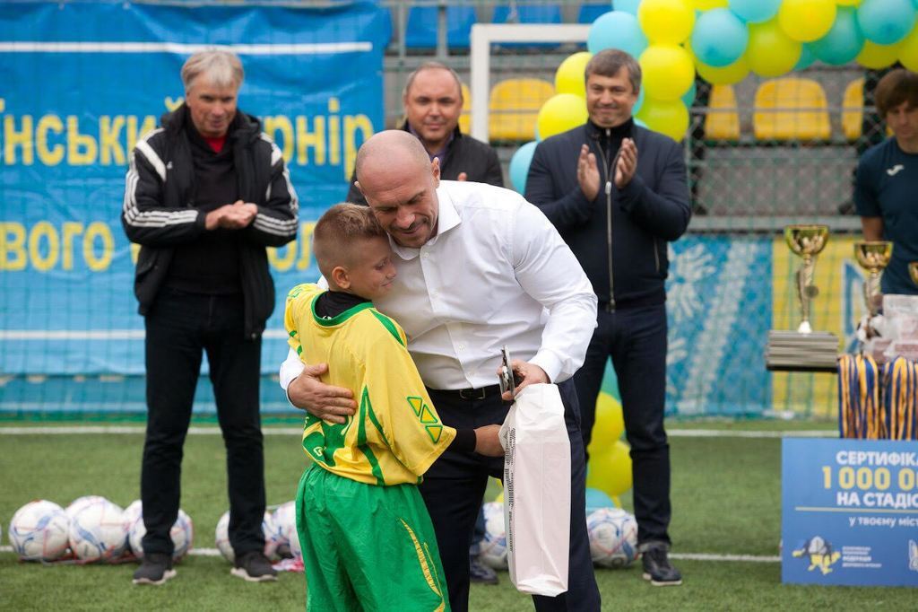 Полтавские футболисты выиграли миллион гривен на новый стадион