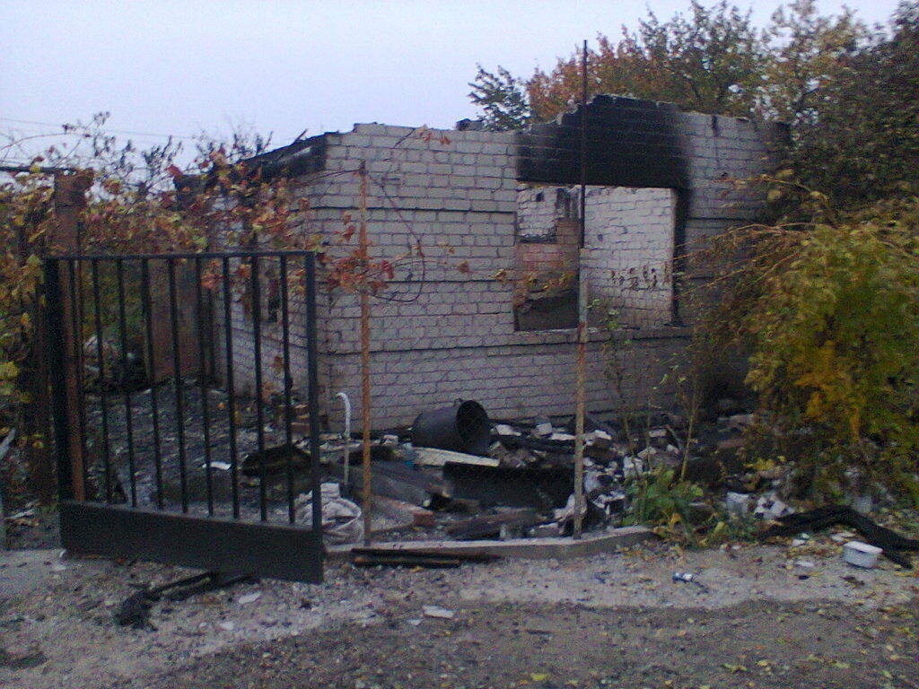 В Запорожской области во время пожара заживо сгорела жительница частного дома