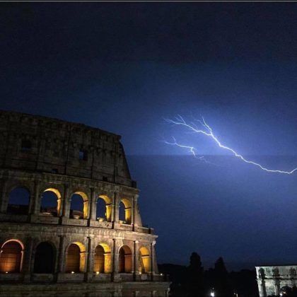 Рим скував льодовий ураган: з'явилися вражаючі фото і відео