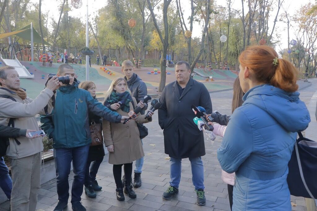 У Дніпрі після реконструкції відкрили центральну алею парку Зелений Гай