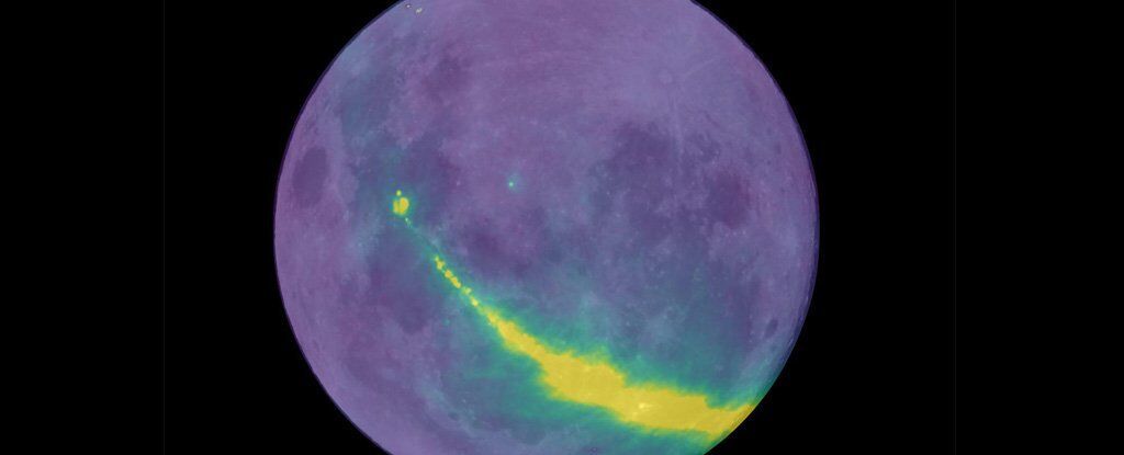 NASA/GSFC/Arizona State University, луна