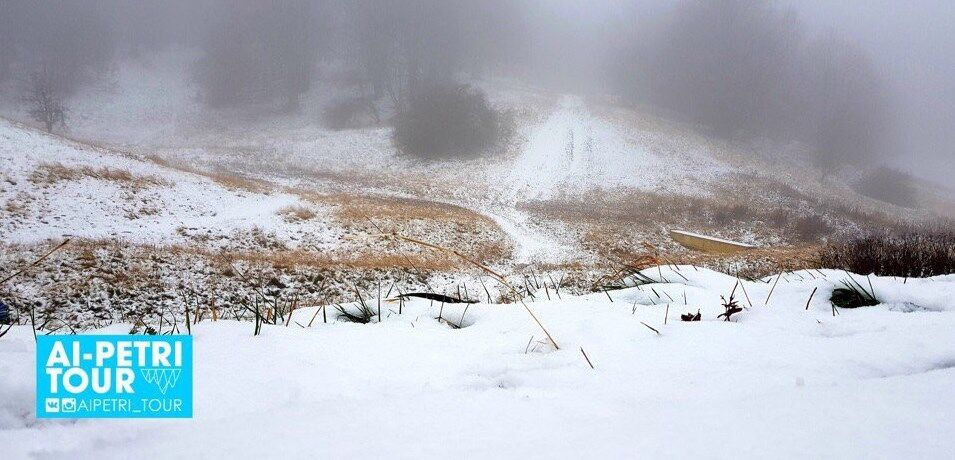 У Криму випав перший сніг: яскраві фото