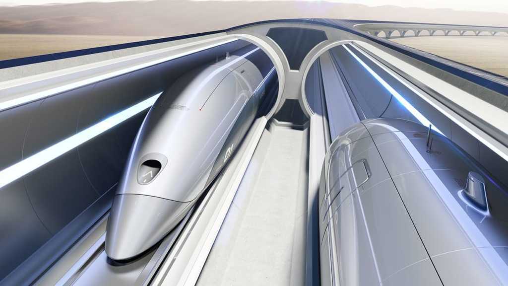 Hyperloop представила первую в мире сверхскоростную пассажирскую капсулу