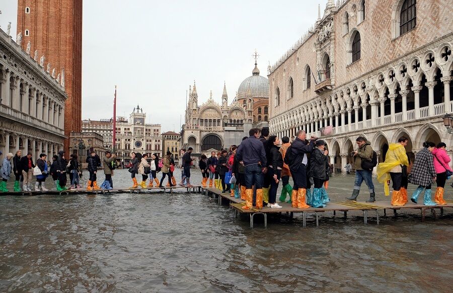 Затопленная Италия