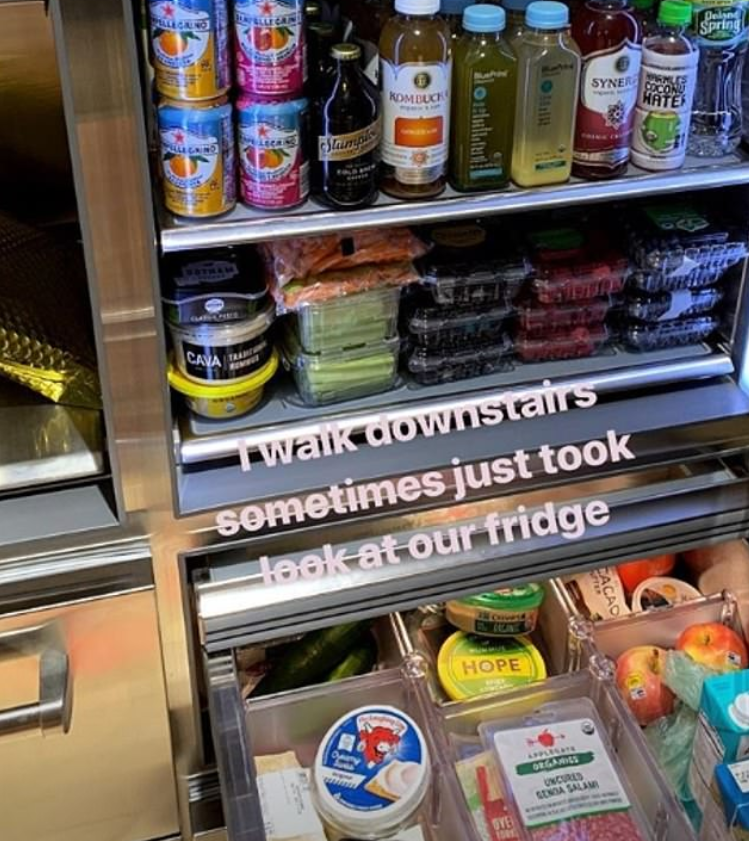 Ешь, как "ангел": Белла Хадид раскрыла содержимое своего холодильника