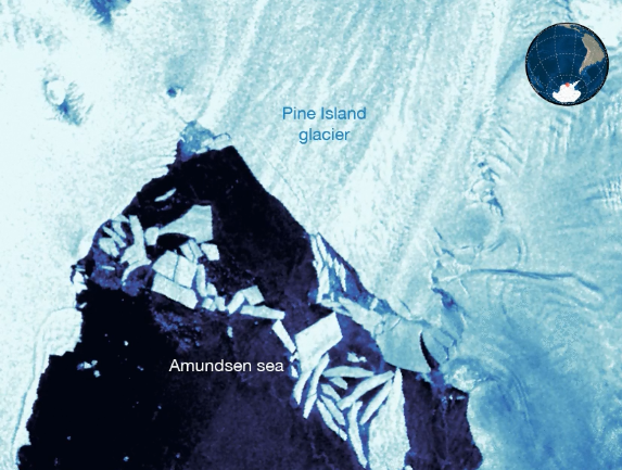 Розміром із Запоріжжя: в Антарктиді відколовся гігантський айсберг. Фотофакт