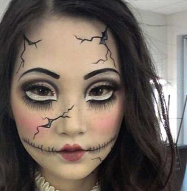 Страшно красивый макияж для Хэллоуина 2018: подборка идей