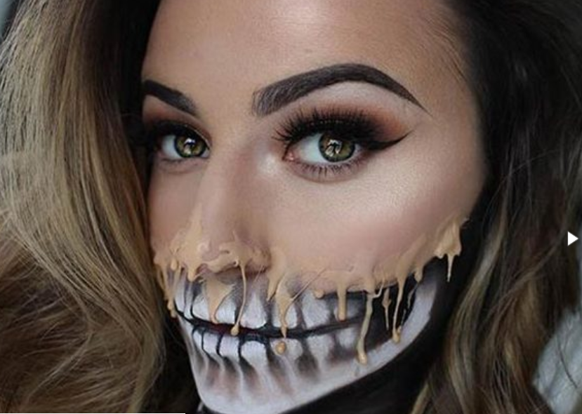 Страшно красивый макияж для Хэллоуина 2018: подборка идей