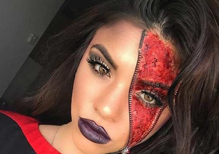 Страшно красивый макияж для Хэллоуина 2018: подборка идей