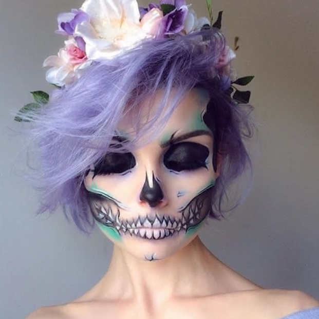 Страшно красивый макияж для Хэллоуина 2018: подборка идей